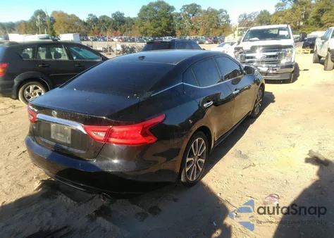 2016 Nissan Maxima 3.5 S из США, поврежденный, VIN 1N4AA6AP0GC906535